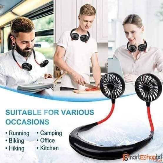 Rechargeable Neck Fan